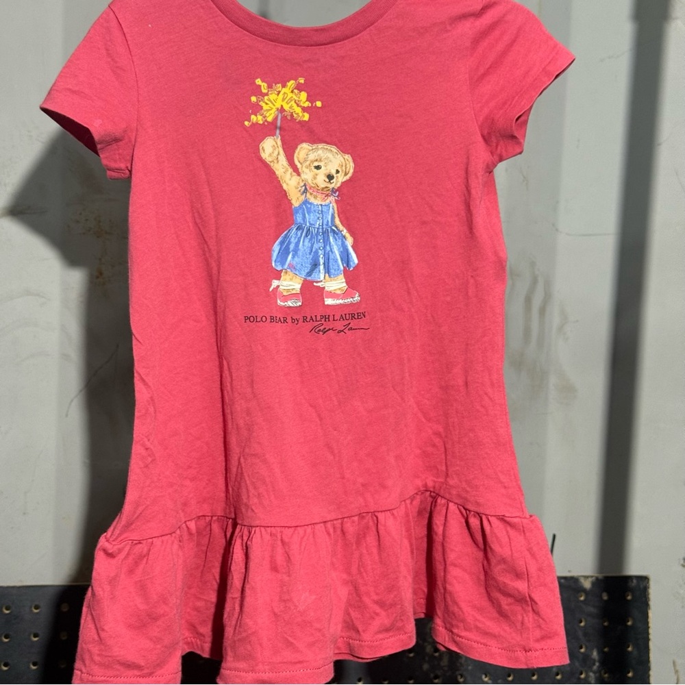 Ralph Lauren Baby Pink Crewneck Tee - Printed Interior Label